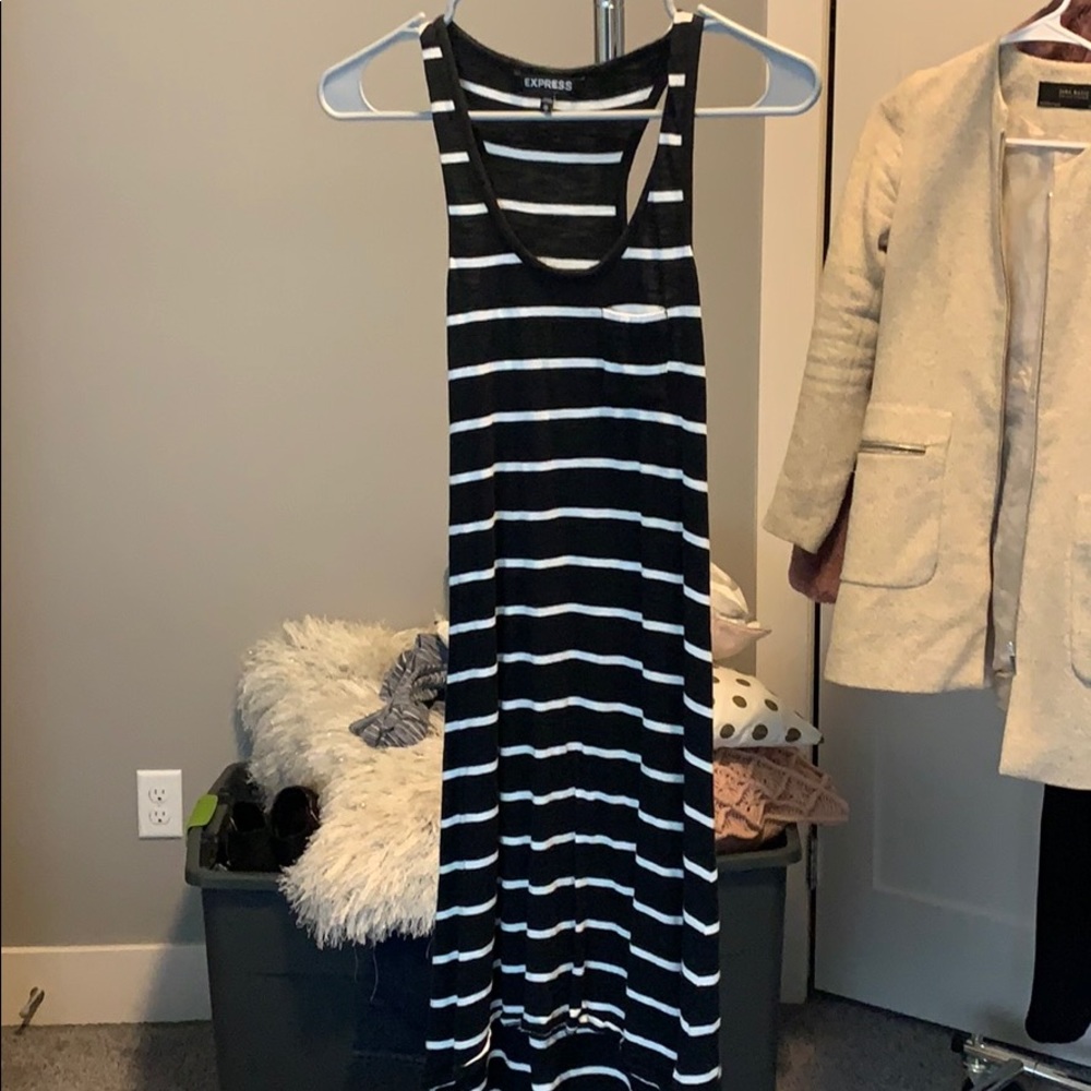 Express high low dress